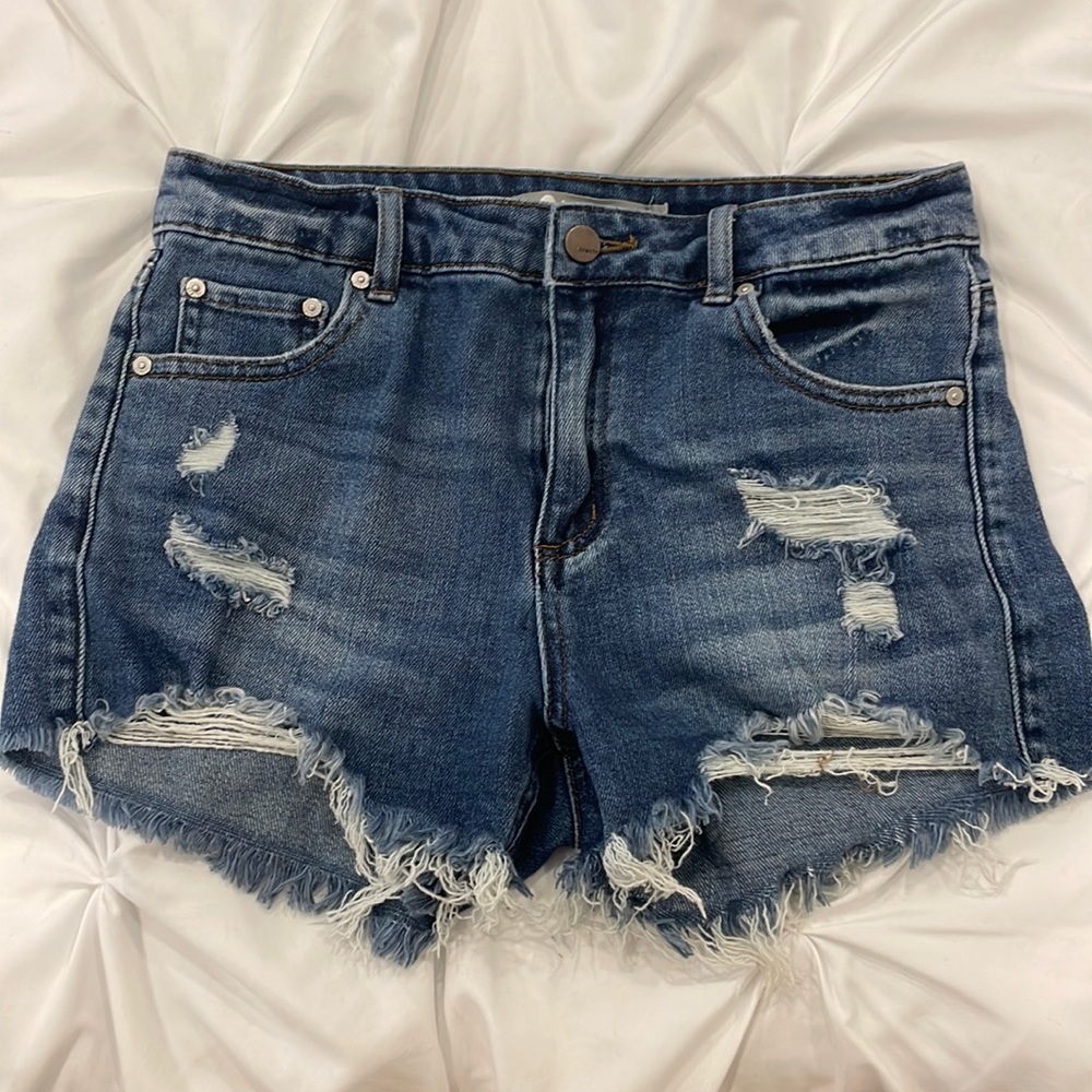 Girls tractr jean shorts